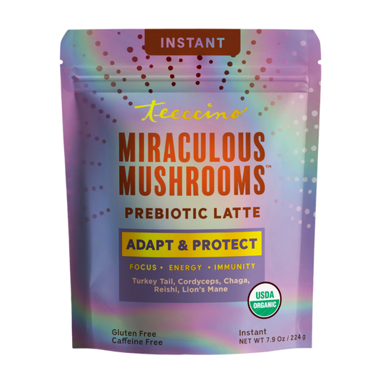 Hero view of Teeccino Miraculous Mushrooms Adapt & Protect Instant Herbal Latte