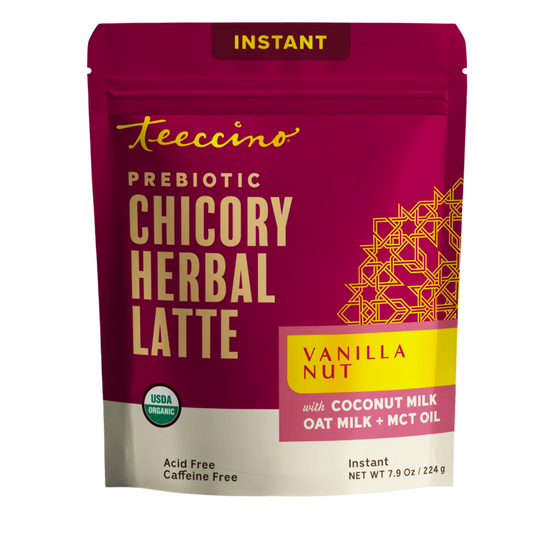 Hero view of Teeccino Instant Vanilla Nut Herbal Latte