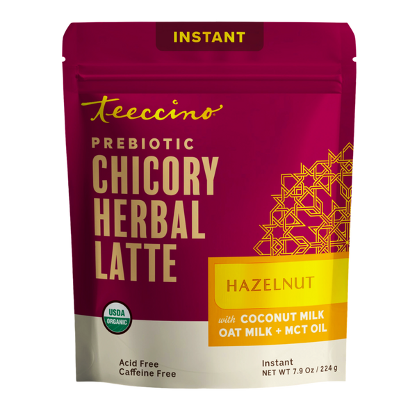 Instant Hazelnut Herbal Latte – Teeccino