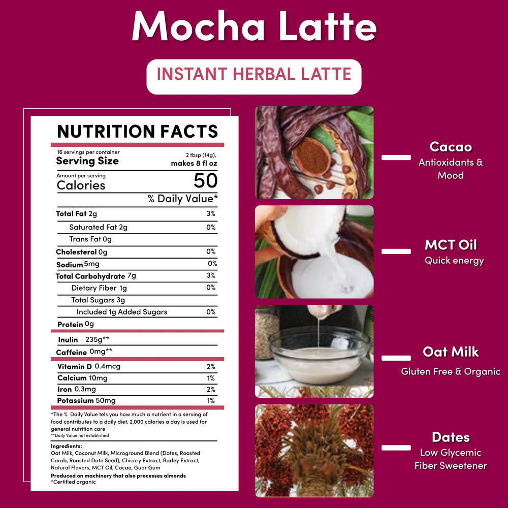 Instant Mocha Herbal Latte – Teeccino