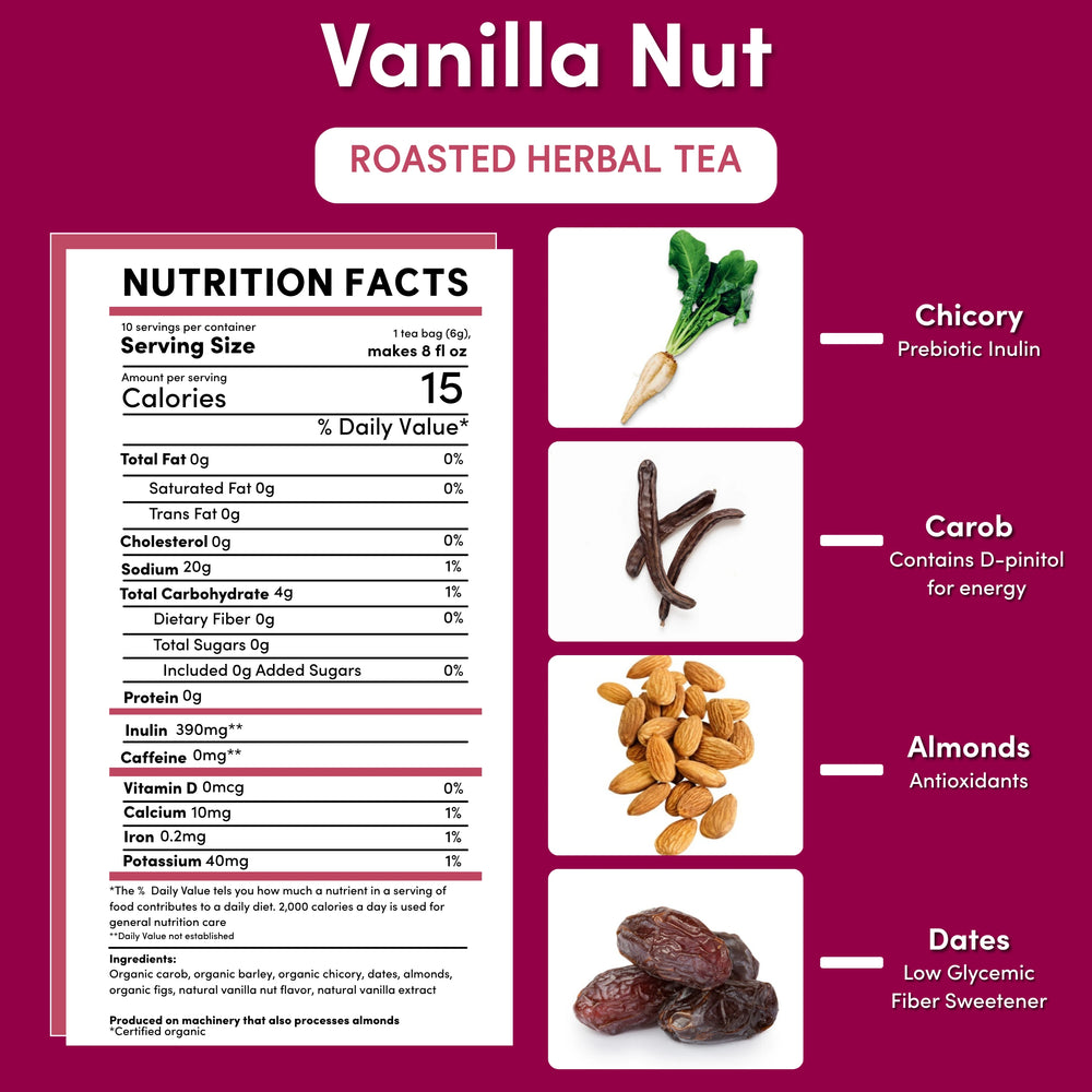 Vanilla Nut Roasted Herbal Tea