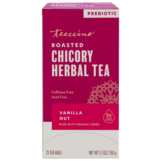 Hero view of Teeccino Vanilla Nut Roasted Herbal Tea