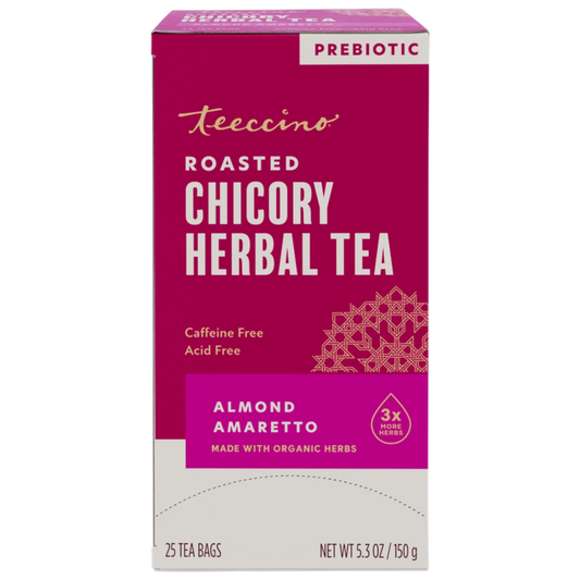Hero view of Teeccino Almond Amaretto Roasted Herbal Tea