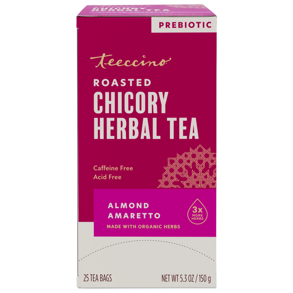 Almond Amaretto Chicory Herbal Tea | Teeccino Coffee Alternative