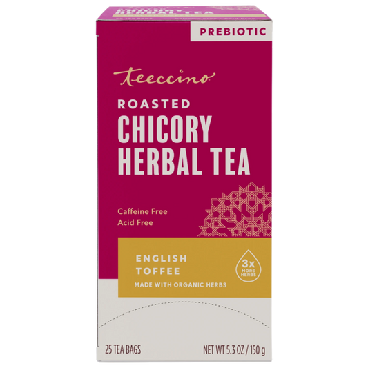 Hero view of Teeccino English Toffee Herbal Tea