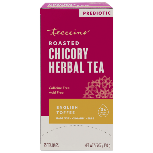 Hero view of Teeccino English Toffee Roasted Herbal Tea