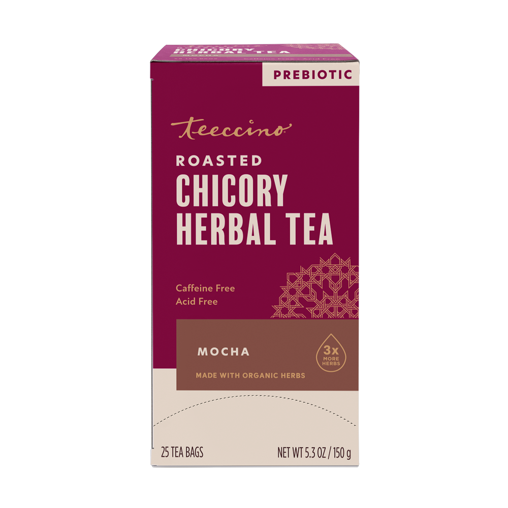 Mocha Roasted Herbal Tea – Teeccino
