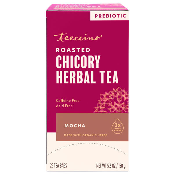 Mocha Roasted Herbal Tea – Teeccino