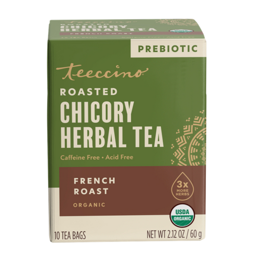 Teeccino French Roast Herbal Tea - Hero panel