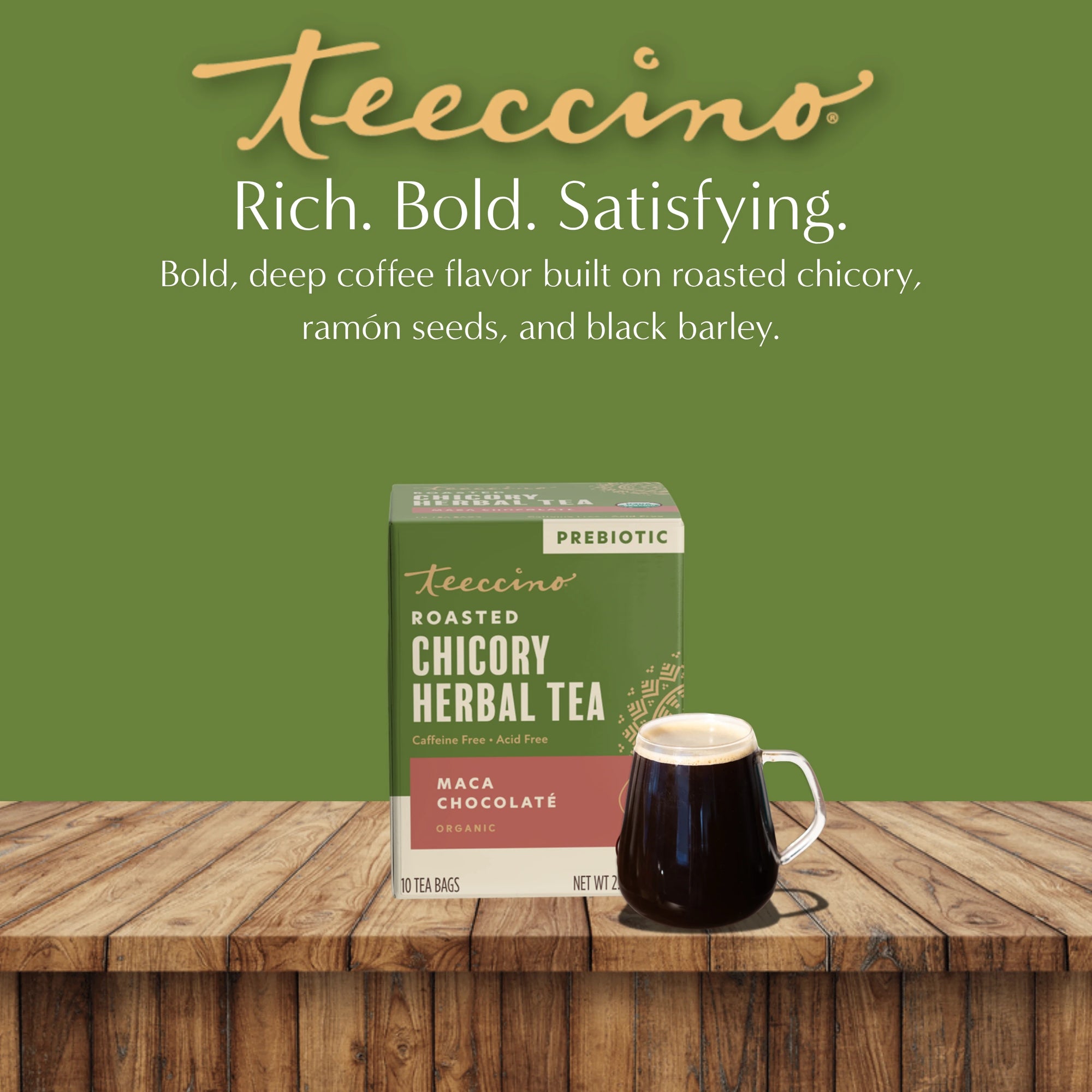 Maca Chocolate Roasted Herbal Tea