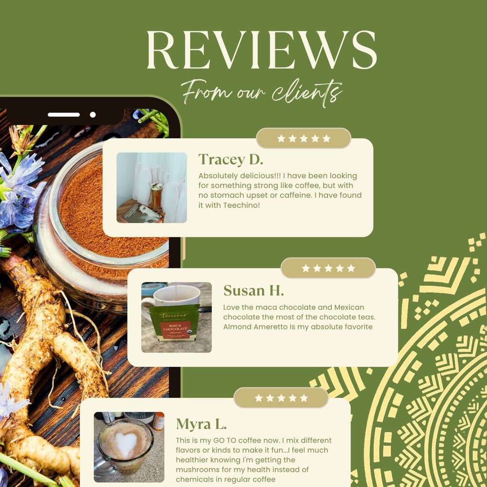 Maca Chocolate Roasted Herbal Tea