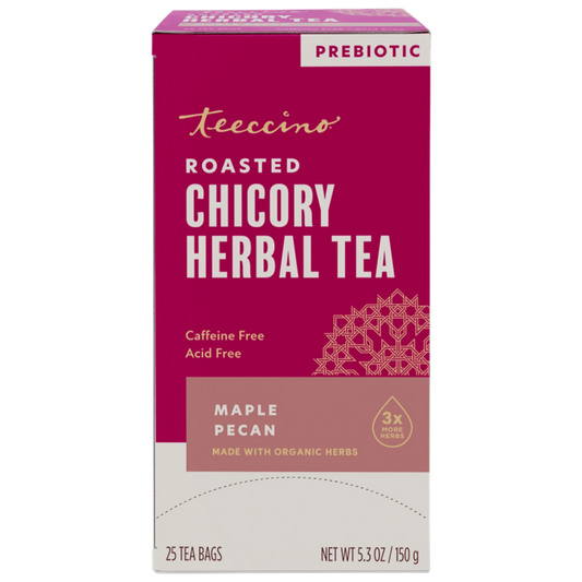 Hero view of Teeccino Maple Pecan Roasted Herbal Tea