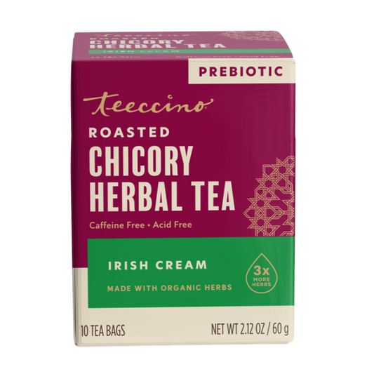 Teeccino Irish Cream Herbal Tea - Hero panel