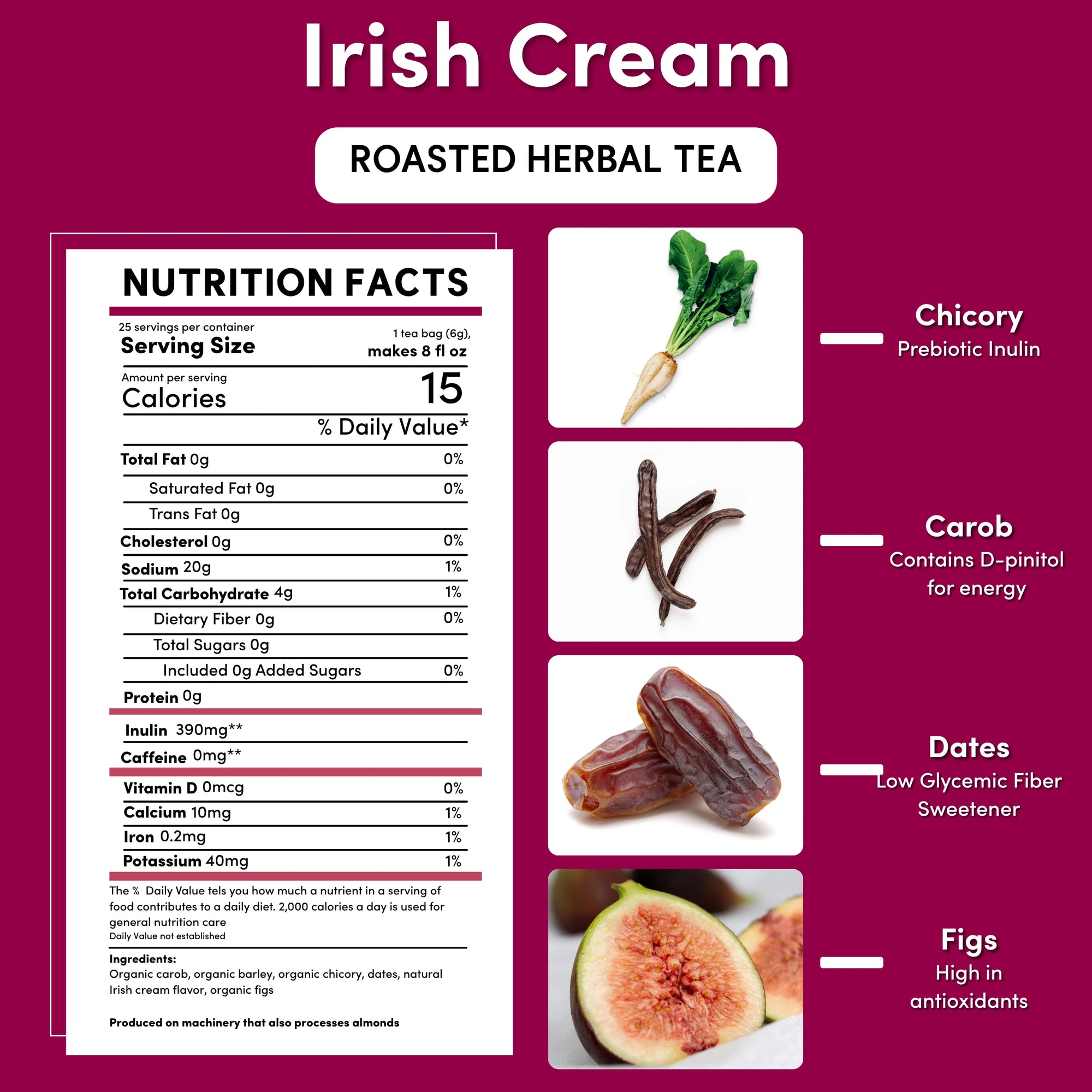 Irish Cream Roasted Herbal Tea