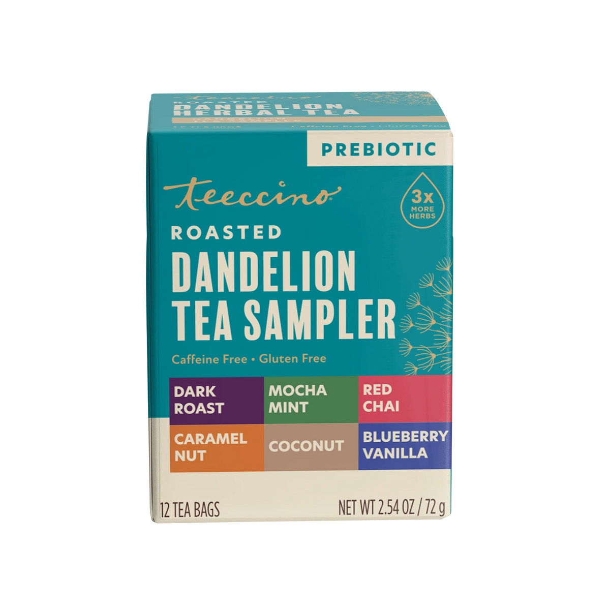 Dandelion Herbal Tea Sampler Box