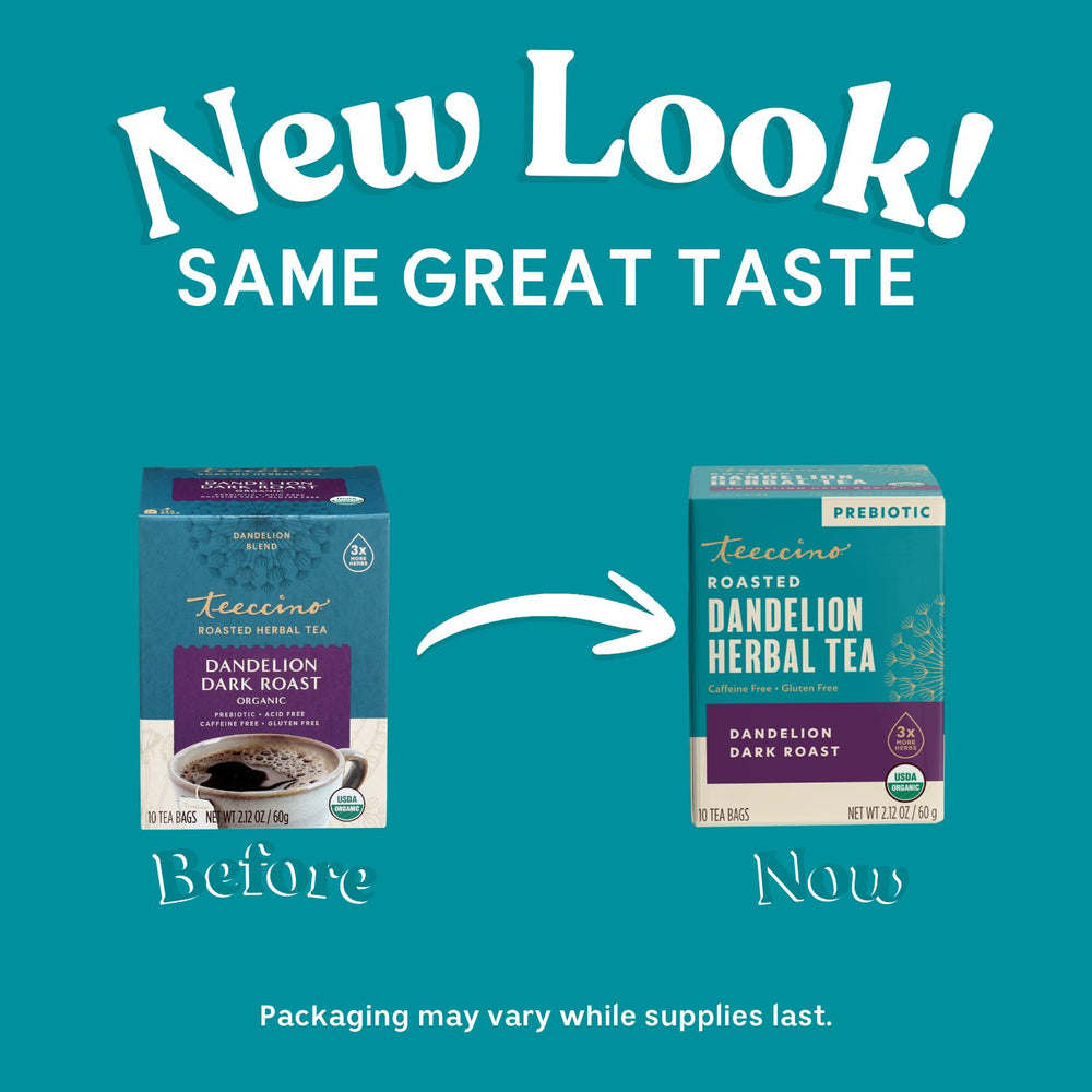 Dandelion Dark Roast Roasted Herbal Tea