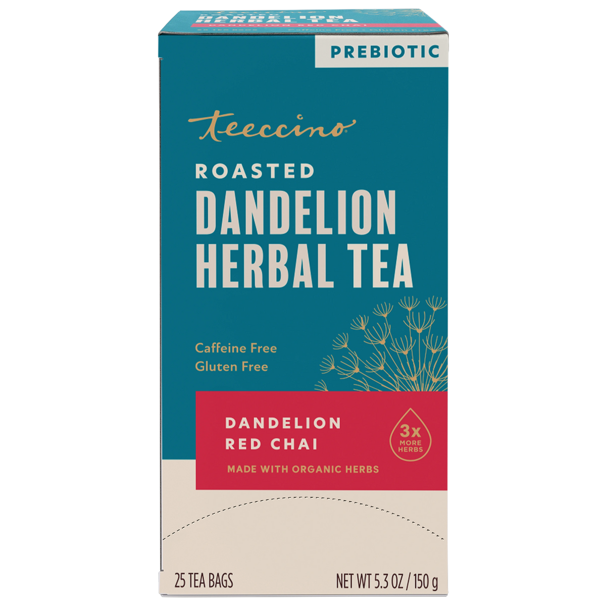 Dandelion Red Chai Roasted Herbal Tea