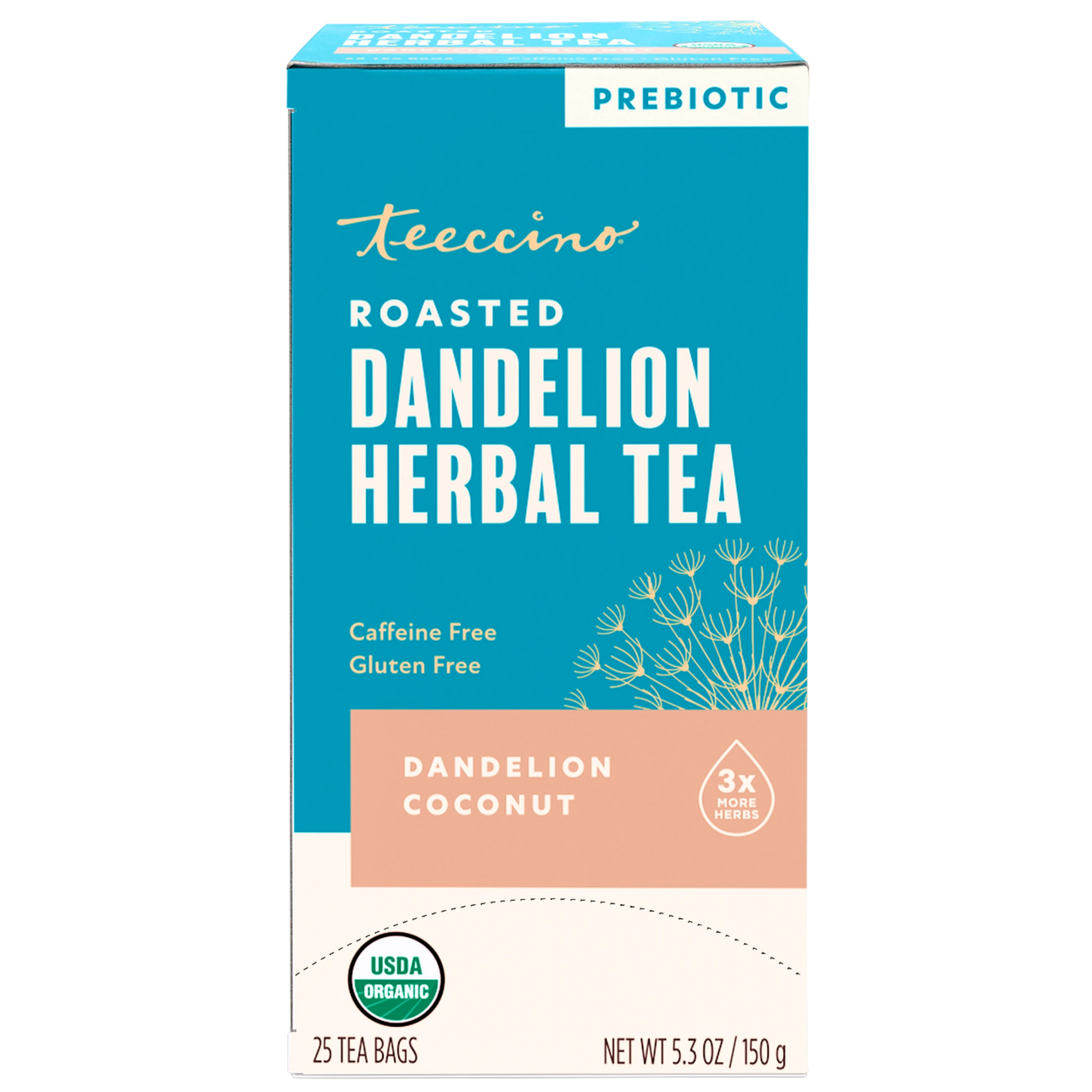 Dandelion Coconut Roasted Herbal Tea – Teeccino