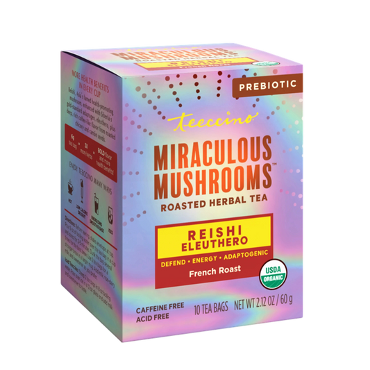 Reishi Eleuthero French Roast Mushroom Herbal Tea