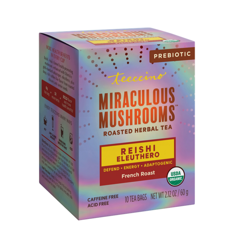 Reishi Eleuthero French Roast Mushroom Herbal Tea