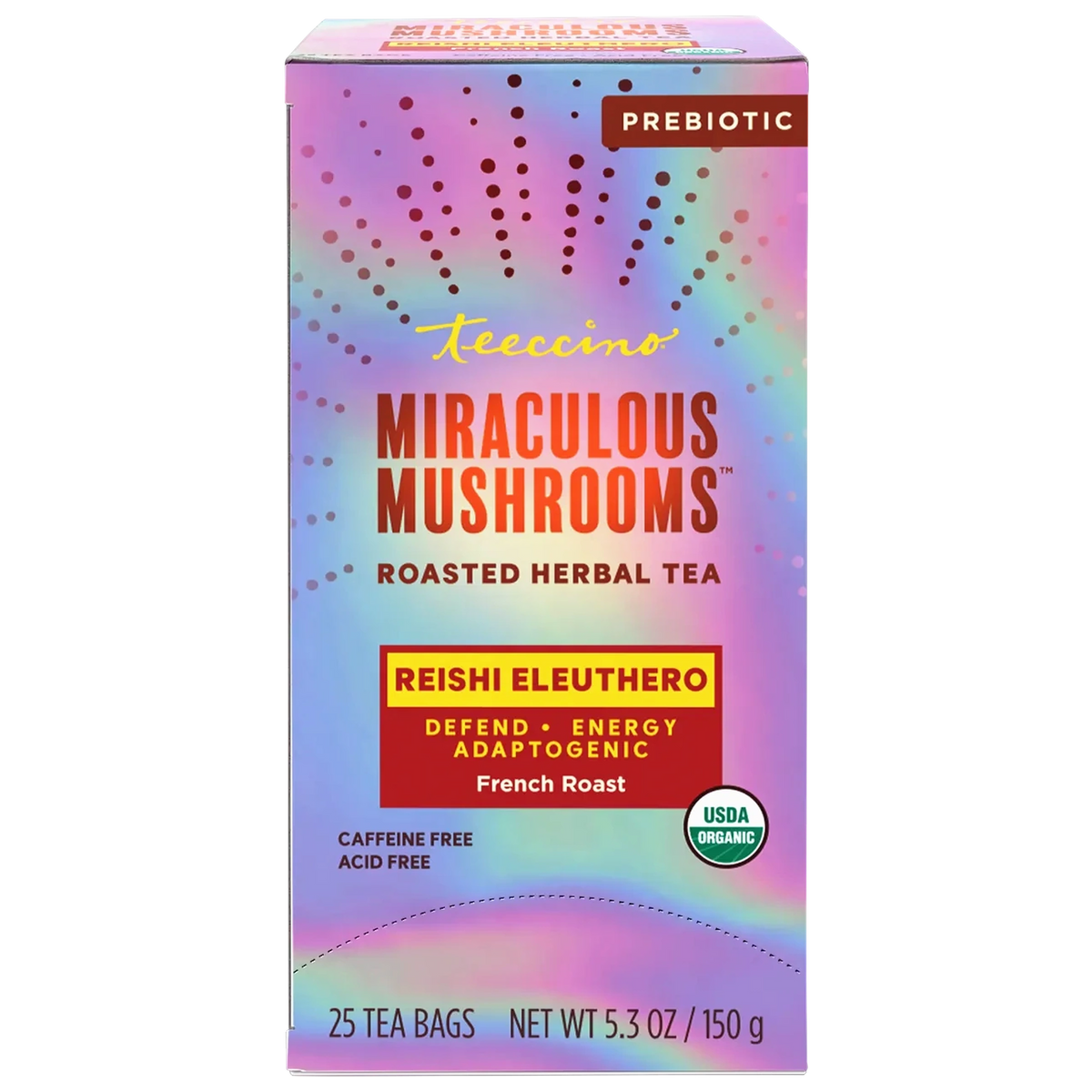 Reishi Eleuthero French Roast Mushroom Herbal Tea