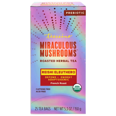 Reishi Eleuthero French Roast Mushroom Herbal Tea