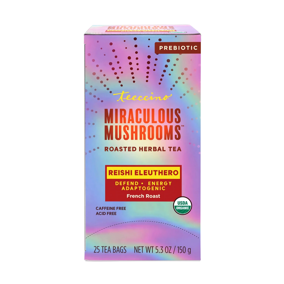 Reishi Eleuthero French Roast Mushroom Herbal Tea