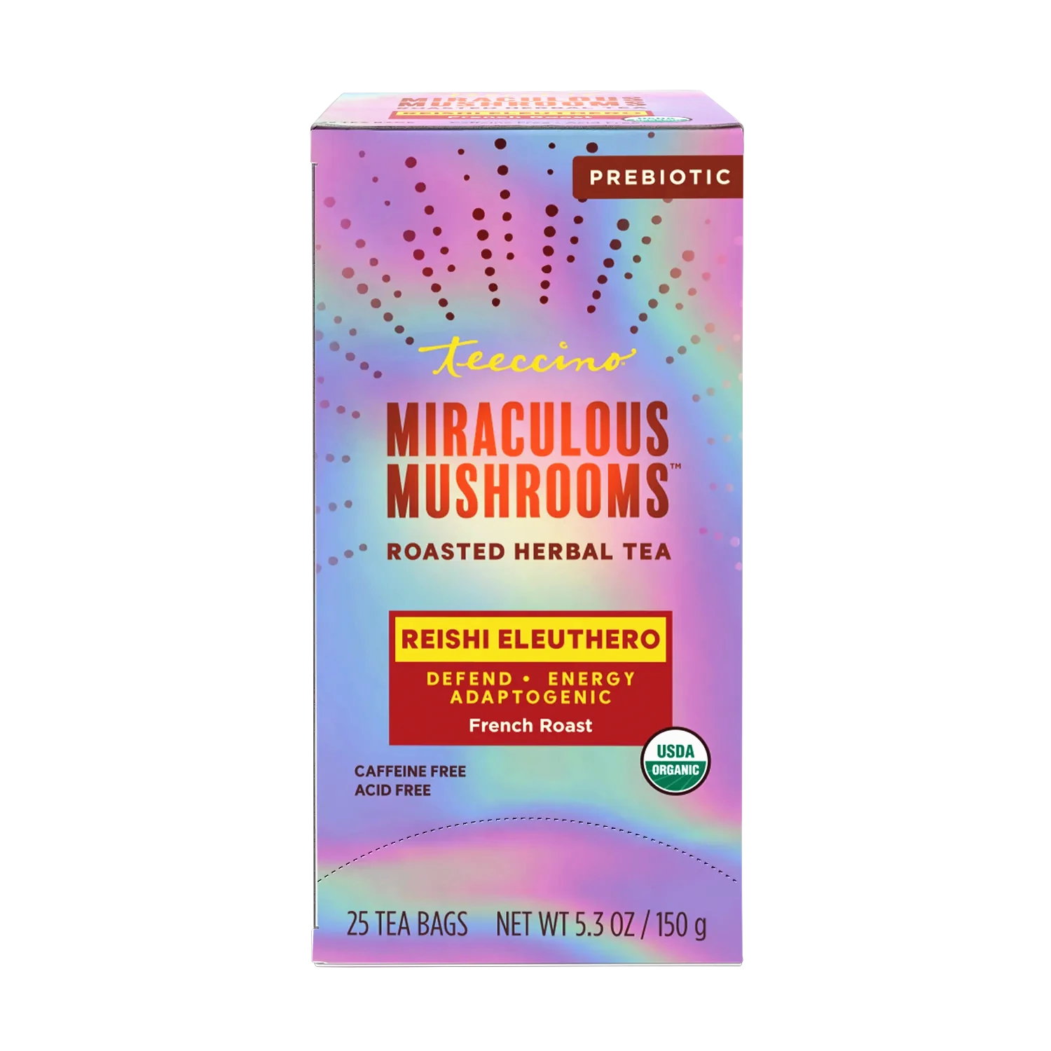 Reishi Eleuthero French Roast Mushroom Herbal Tea