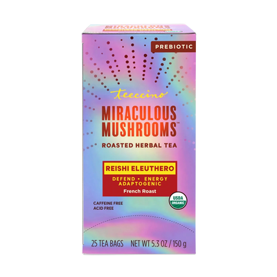 Reishi Eleuthero French Roast Mushroom Herbal Tea