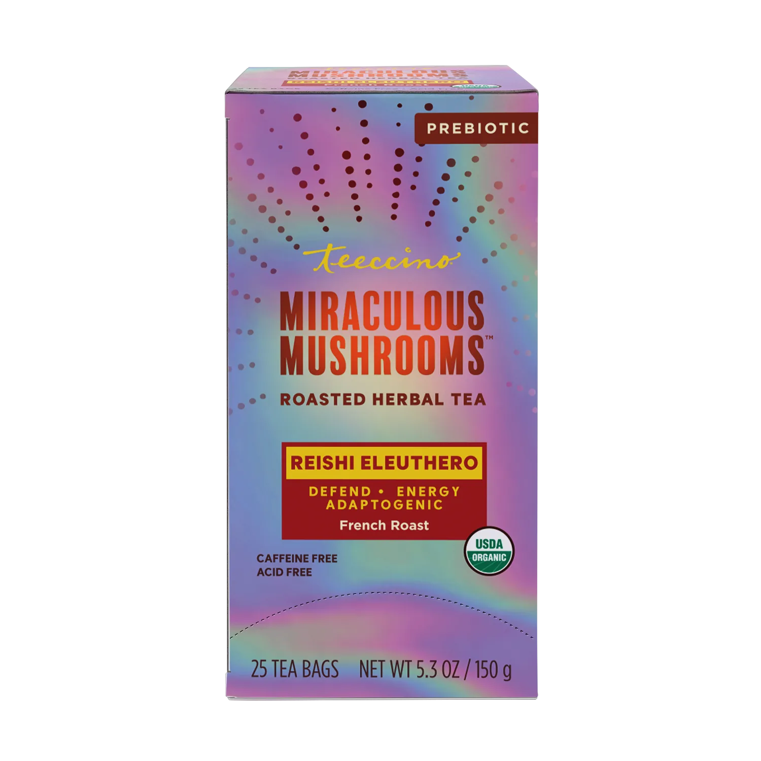 Reishi Eleuthero French Roast Mushroom Herbal Tea