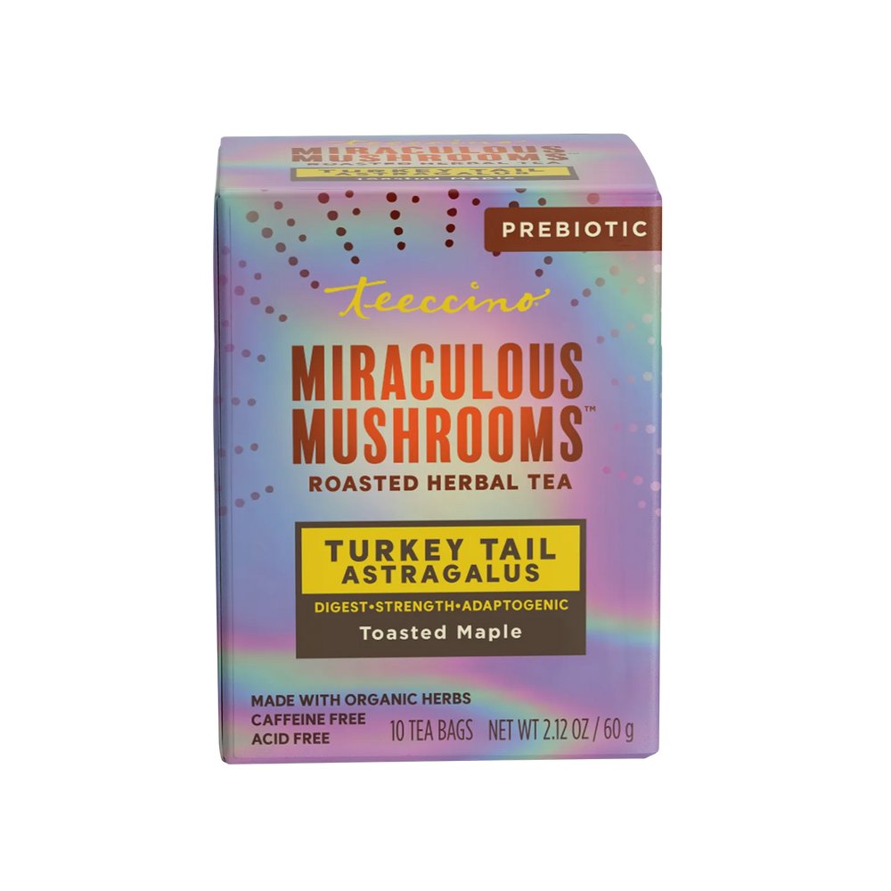 Turkey Tail Astragalus Toasted Maple Mushroom Herbal Tea