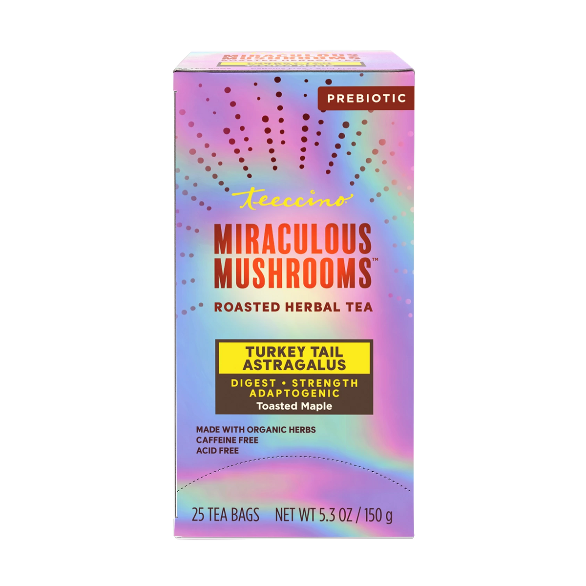 Turkey Tail Astragalus Toasted Maple Mushroom Herbal Tea