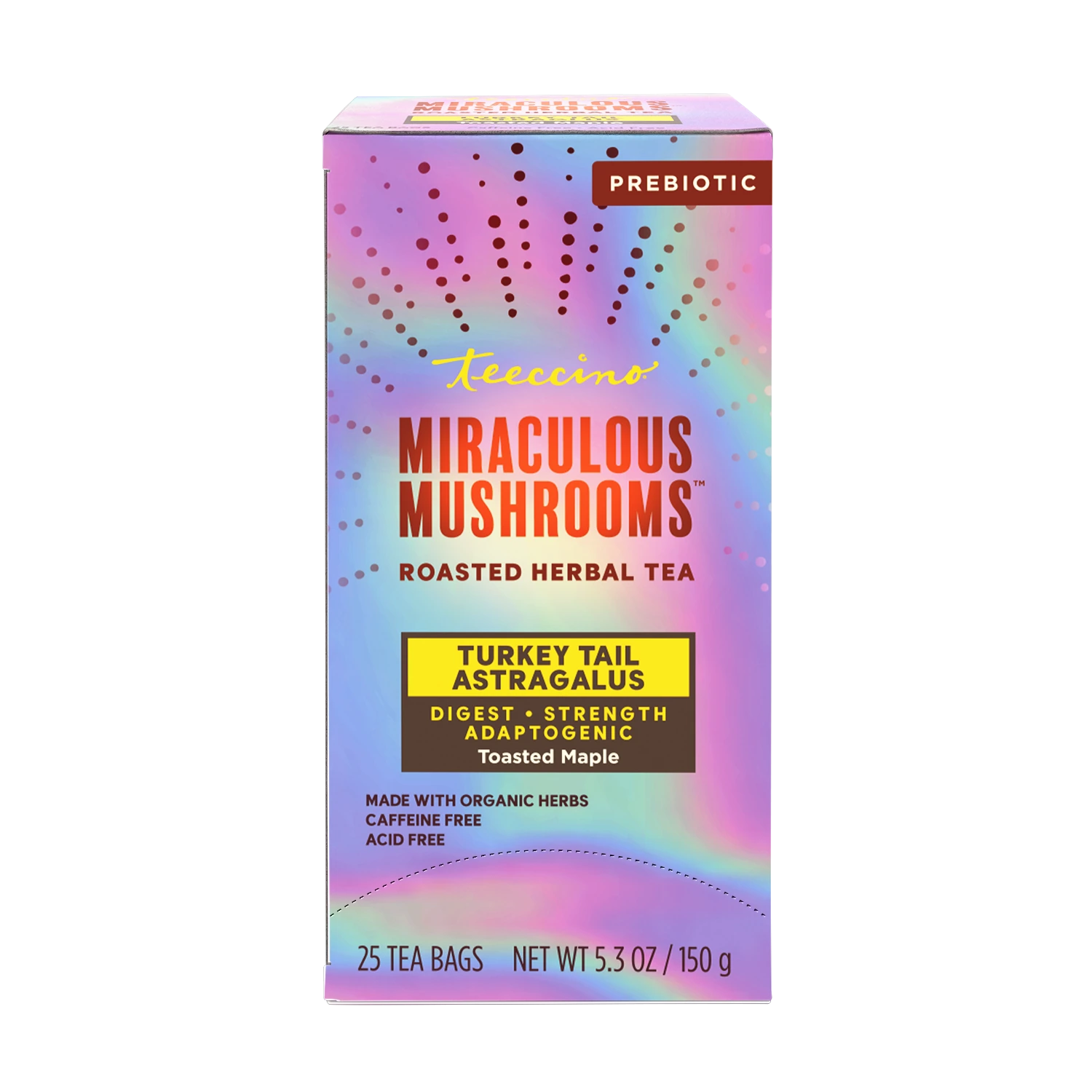 Turkey Tail Astragalus Toasted Maple Mushroom Herbal Tea