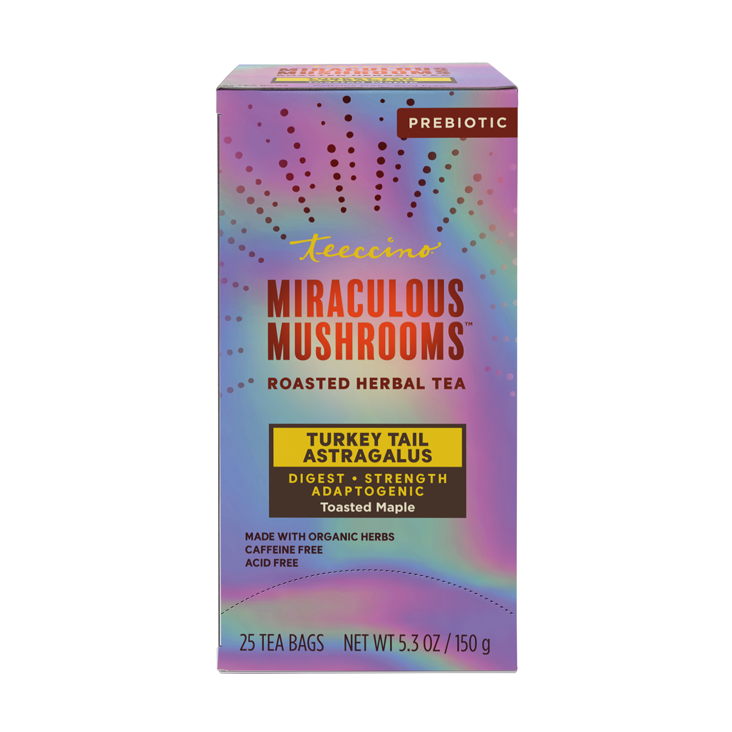 Turkey Tail Astragalus Toasted Maple Mushroom Herbal Tea