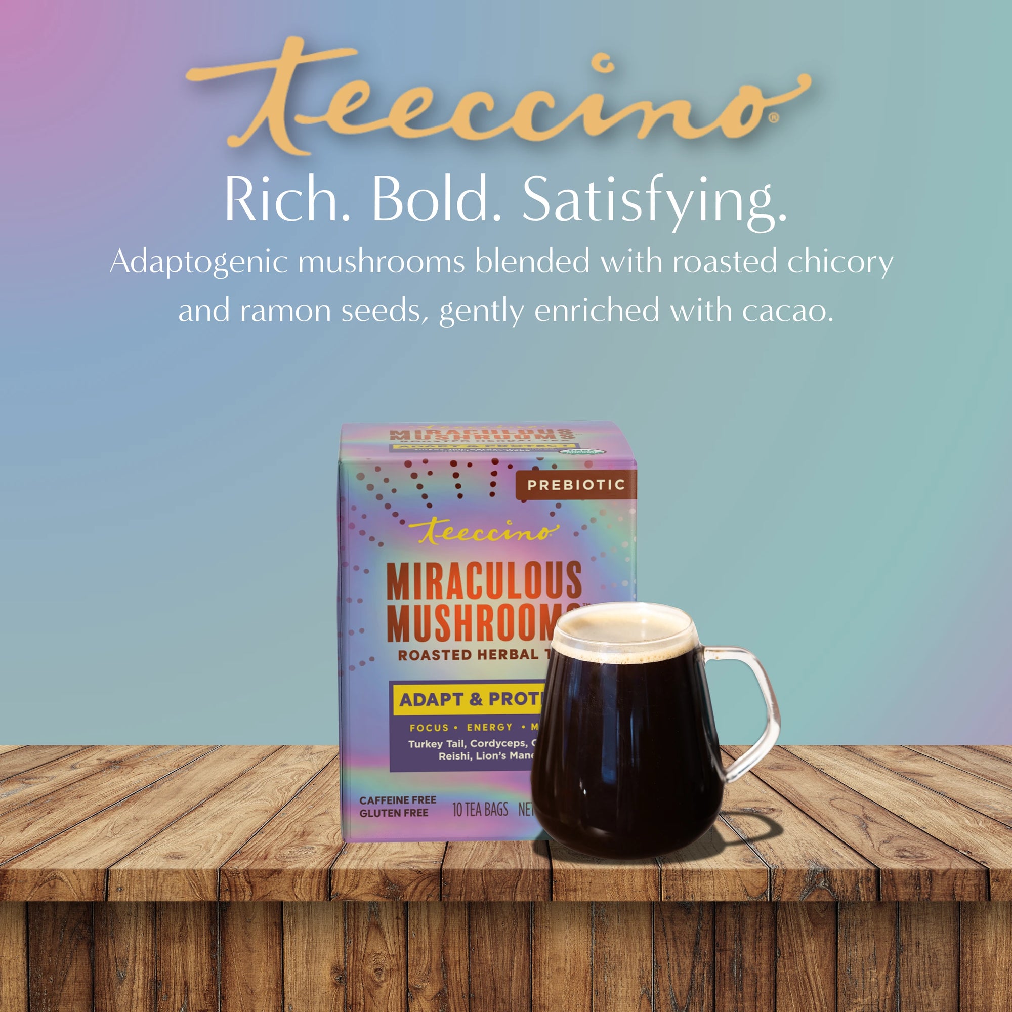 Miraculous Mushrooms® Adapt & Protect Herbal Tea