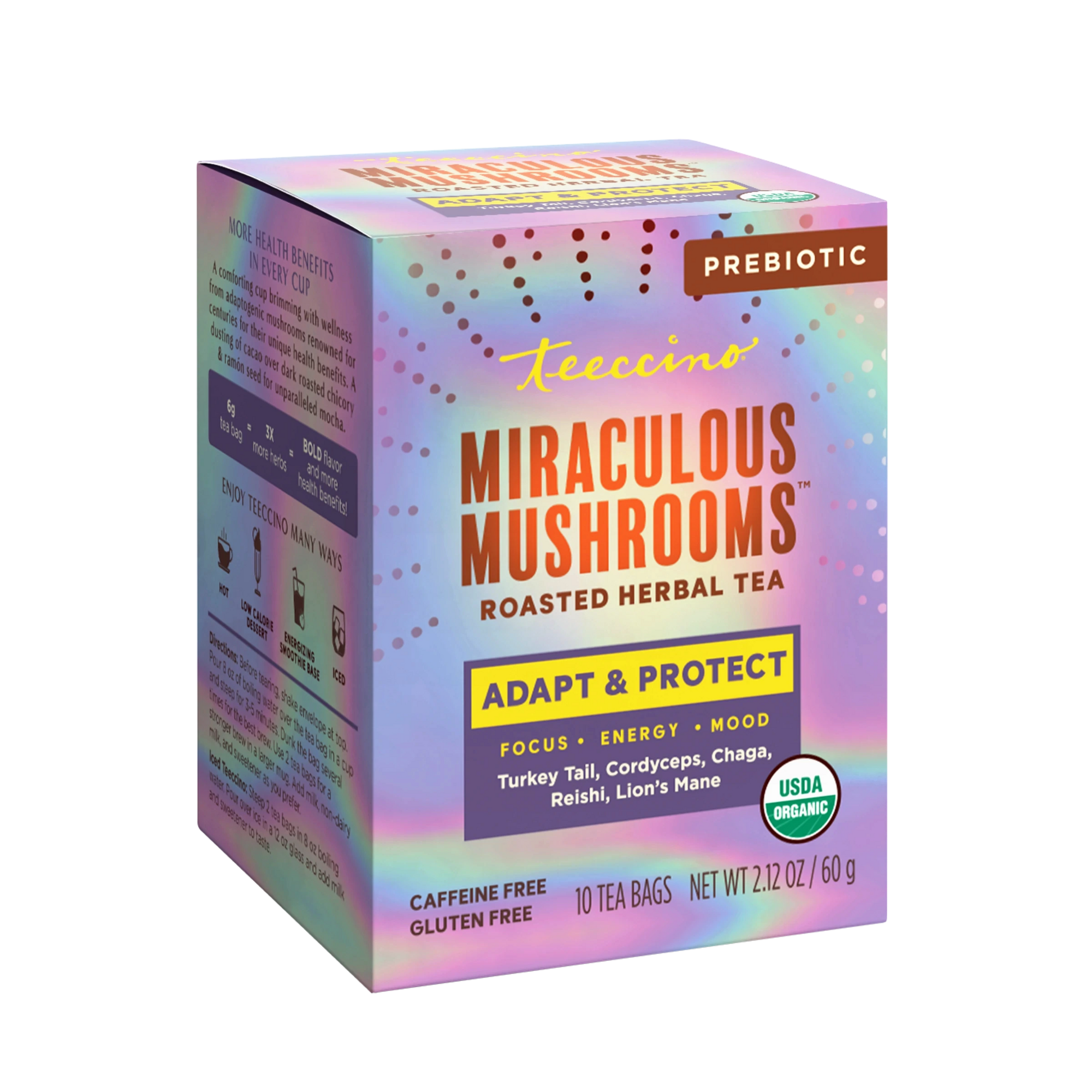 Miraculous Mushrooms® Adapt & Protect Herbal Tea