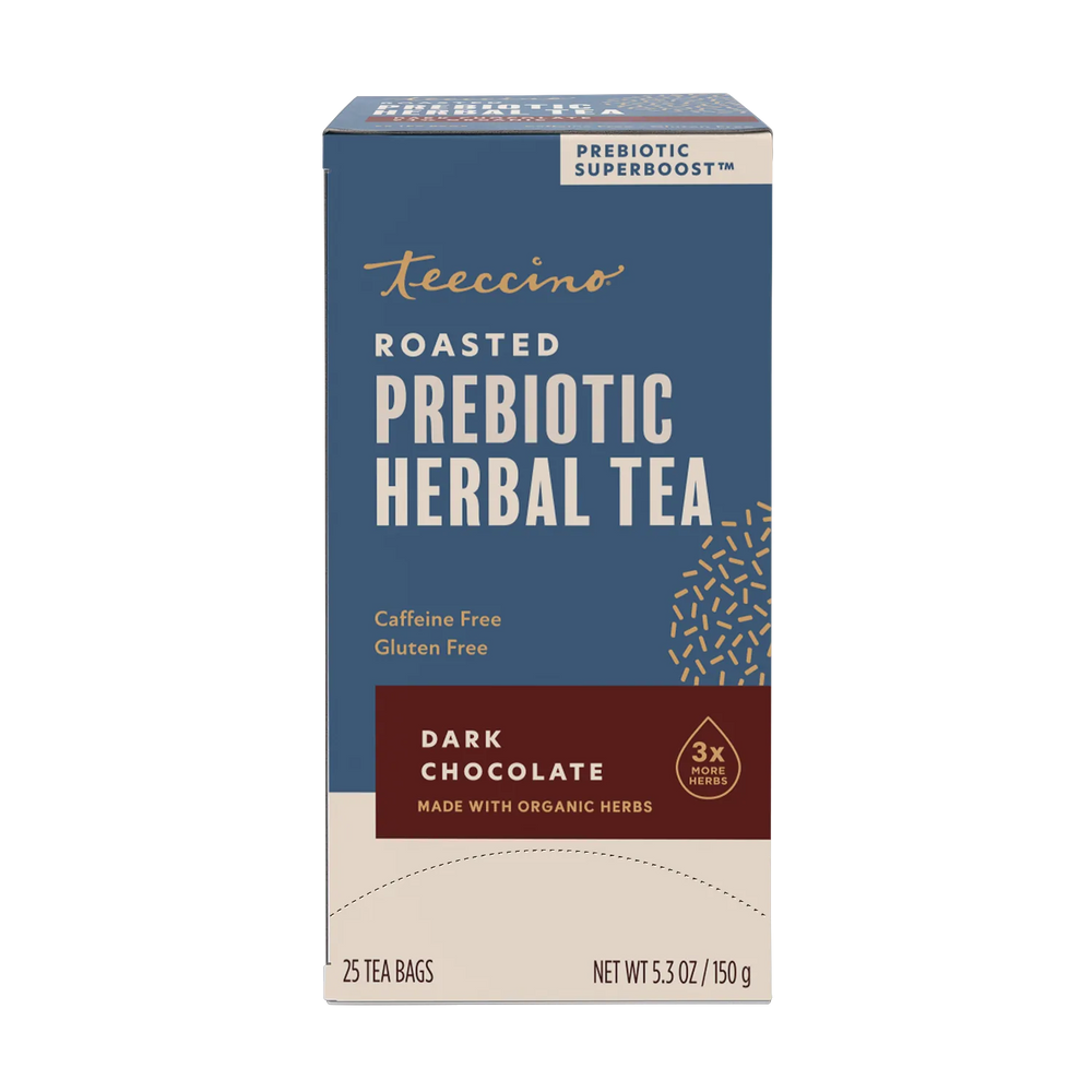 Dark Chocolate Prebiotic SuperBoost Herbal Tea – Teeccino