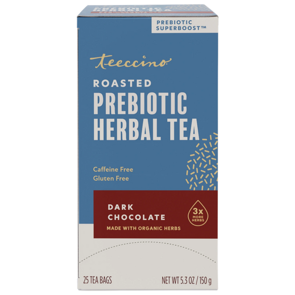 Dark Chocolate Prebiotic SuperBoost Herbal Tea – Teeccino