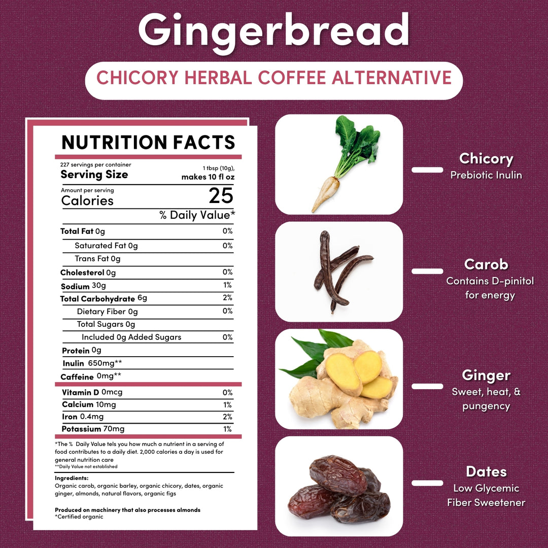 Gingerbread Chicory Herbal Coffee - Image 2