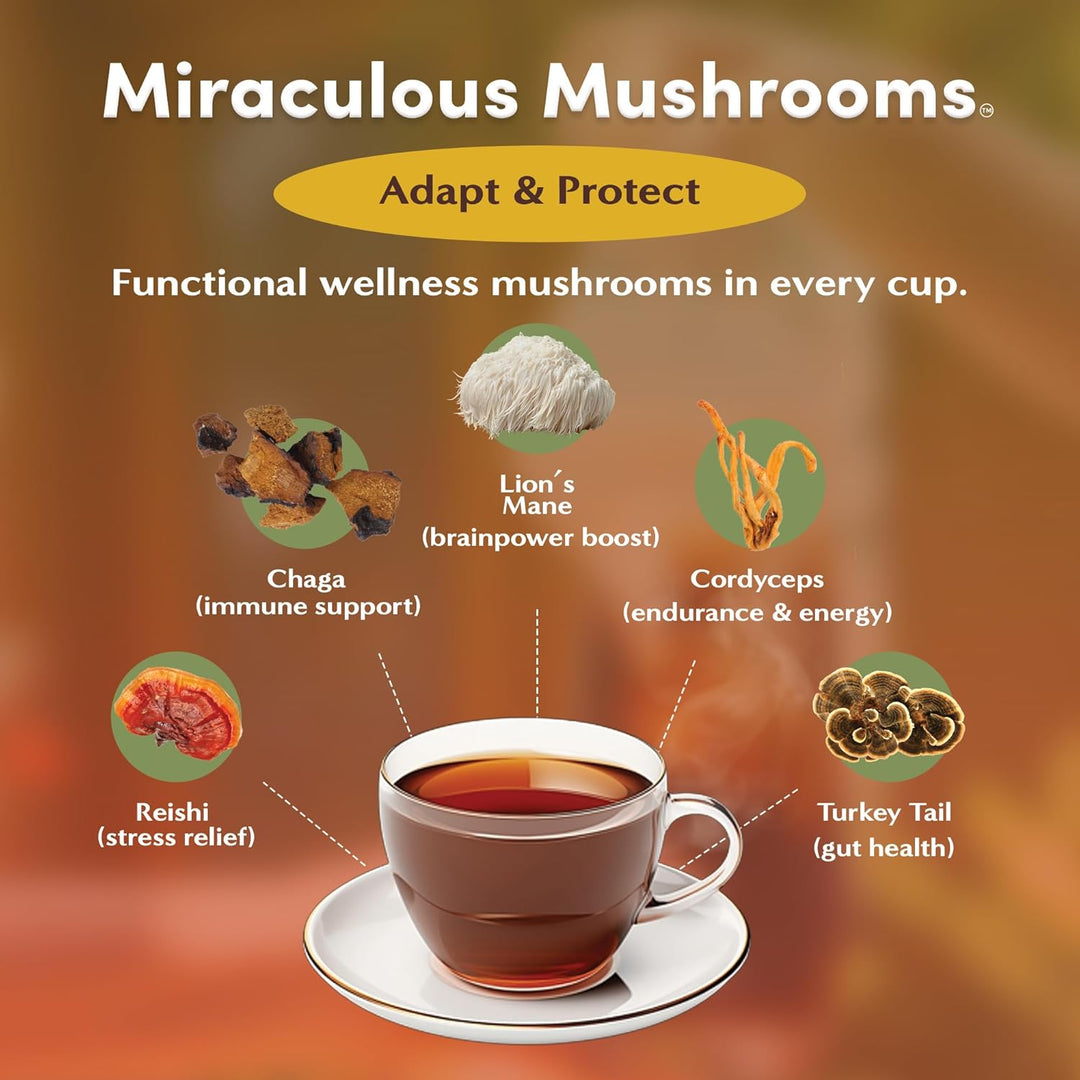Miraculous Mushrooms Herbal Coffee - Image 3