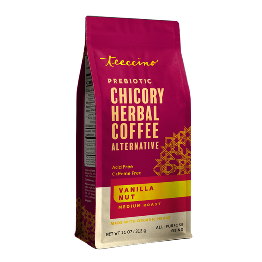 Vanilla Nut Chicory Herbal Coffee 11oz - Hero