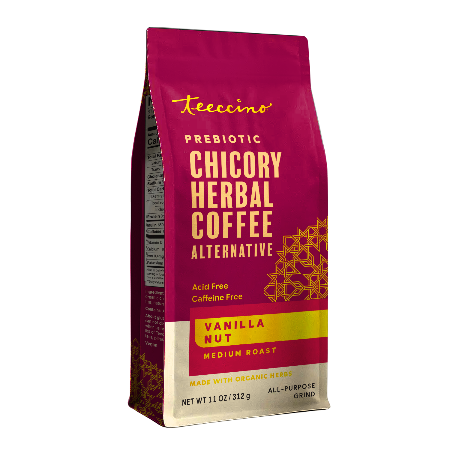 Vanilla Nut Chicory Herbal Coffee