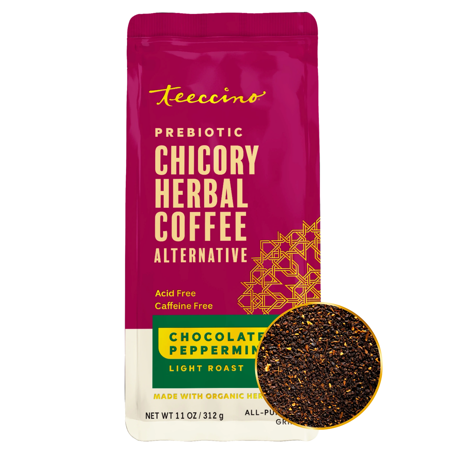 Chocolate Peppermint Chicory Herbal Coffee