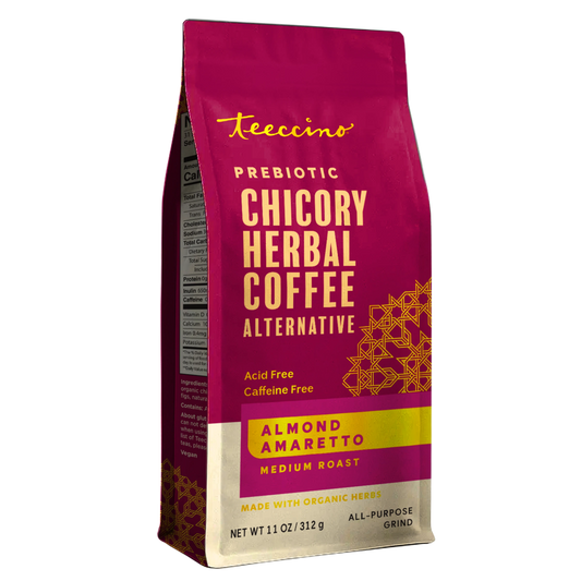 Hero view of Teeccino Almond Amaretto Chicory Herbal Coffee