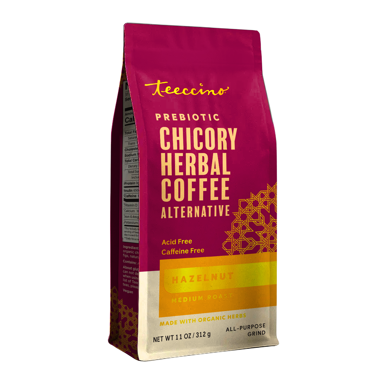 Hazelnut Chicory Herbal Coffee