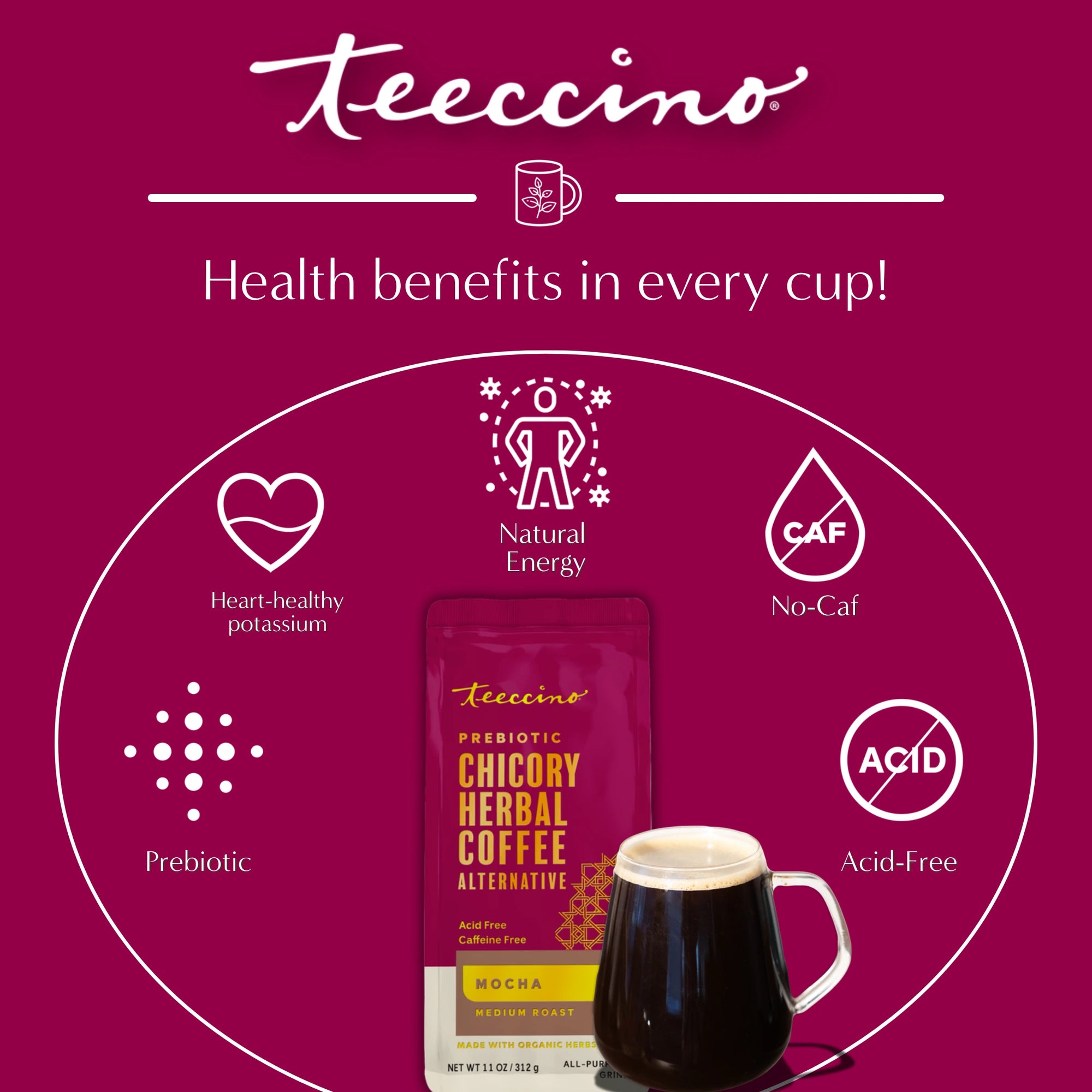 Mocha Chicory Herbal Coffee