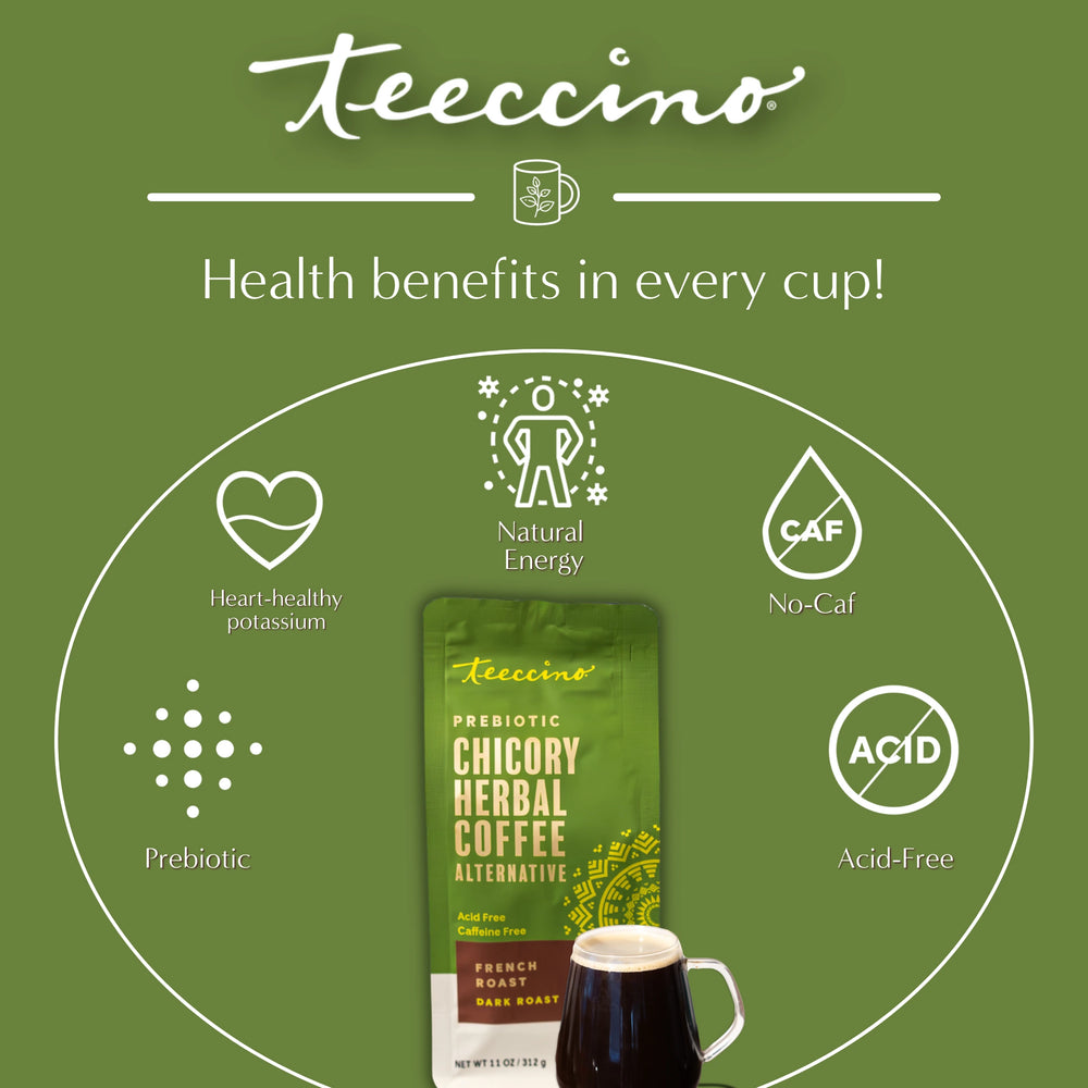French Roast Chicory Herbal Coffee