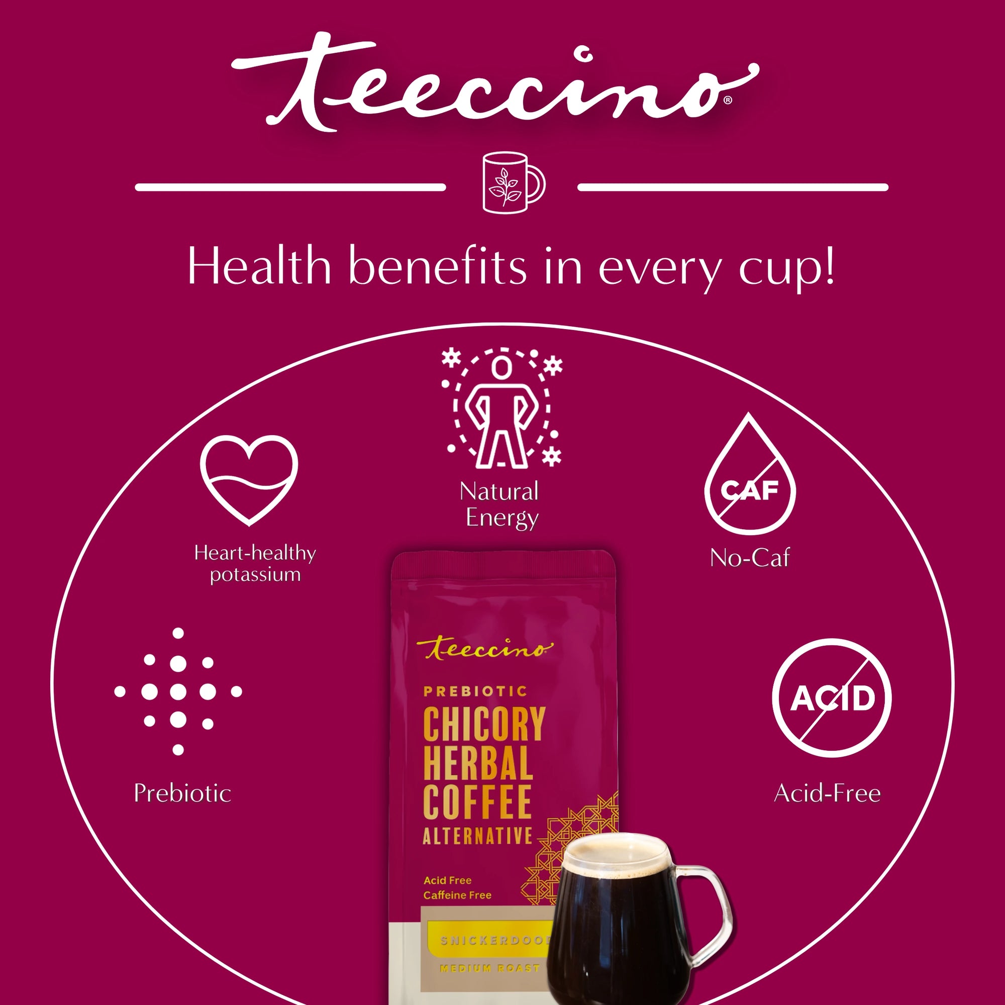 Snickerdoodle Chicory Herbal Coffee