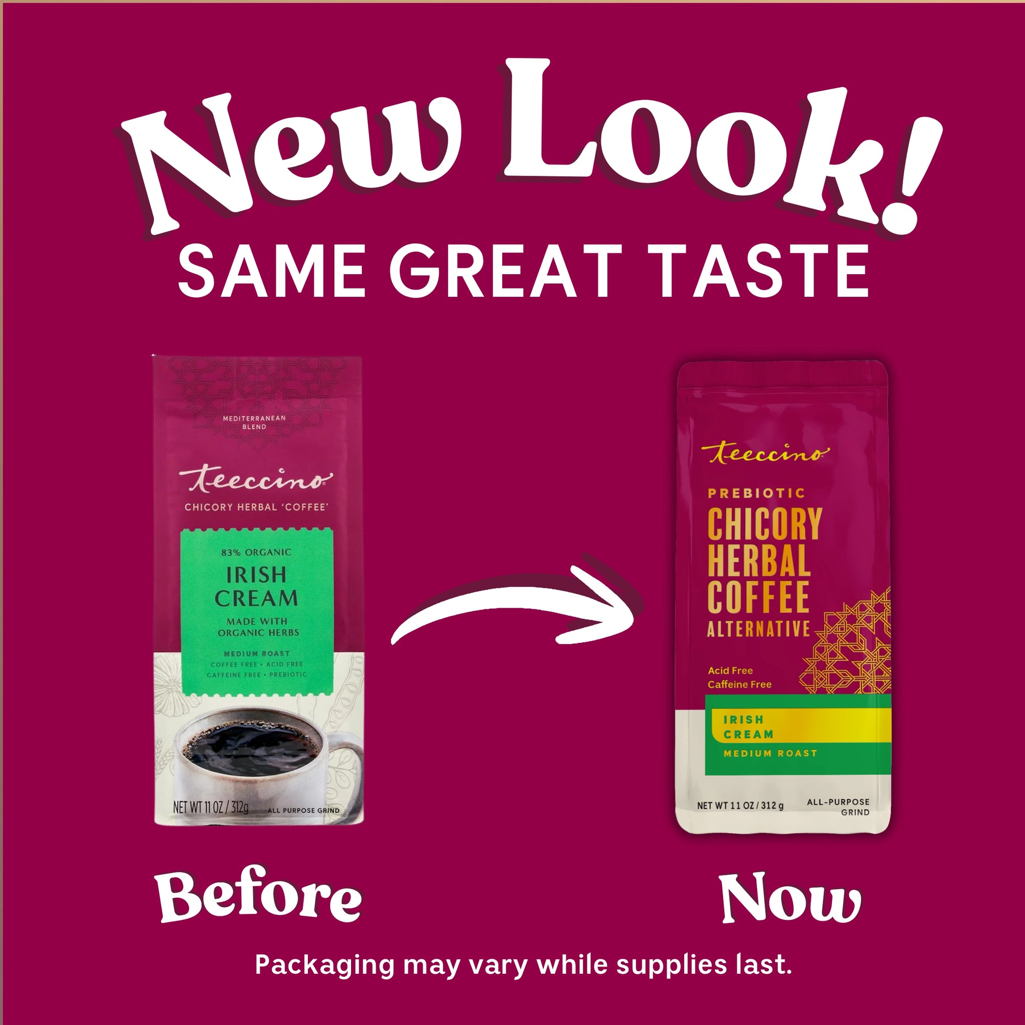 Irish Cream Herbal Coffee