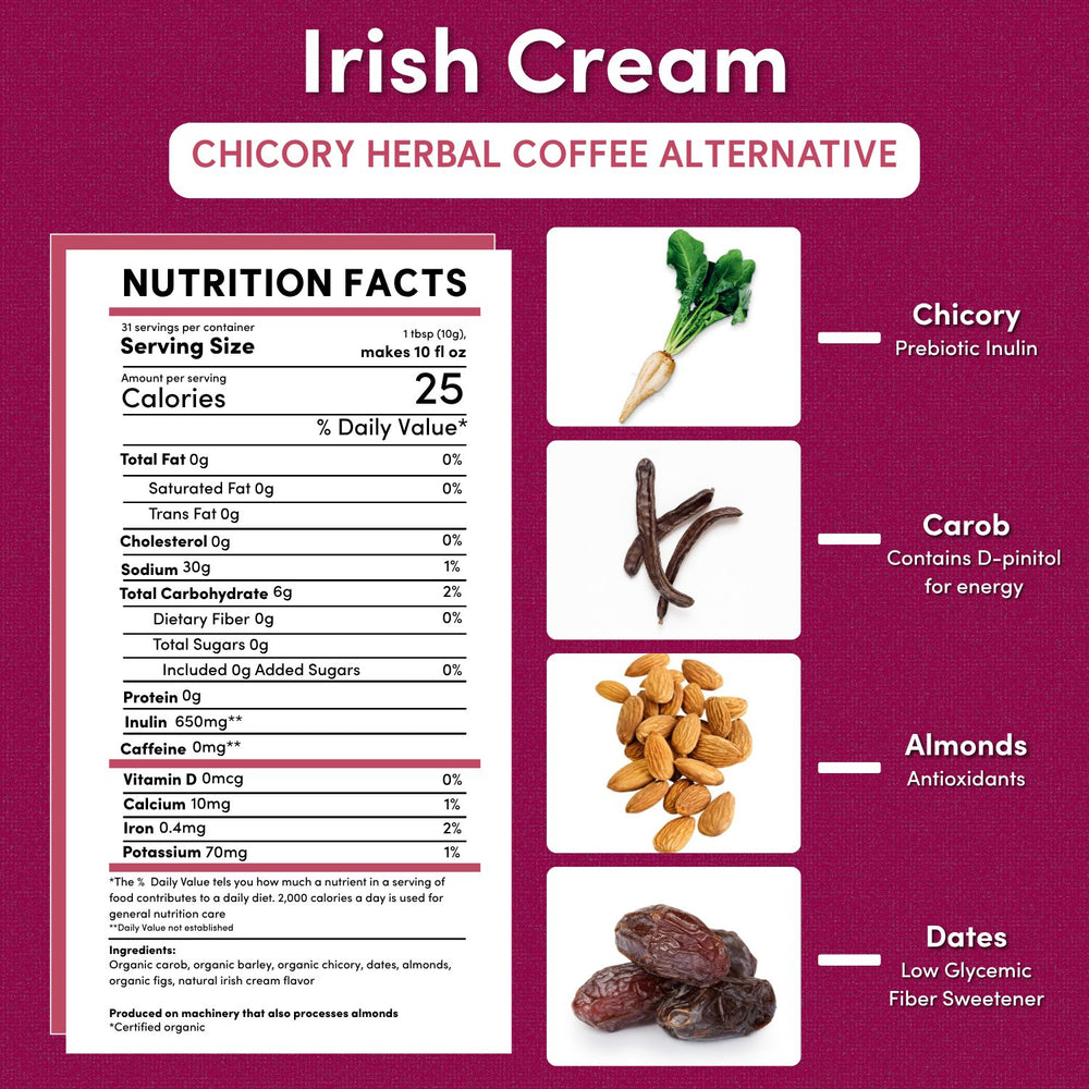 Irish Cream Herbal Coffee